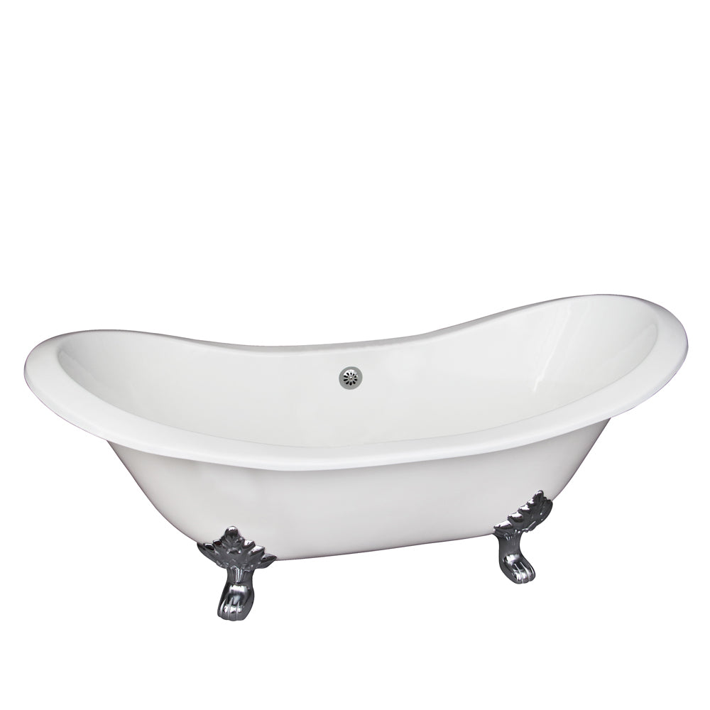 Griffin 61″ Cast Iron Slipper Tub Kit – Oil Rubbed Bronze Accessories —  Barclay Products Limited