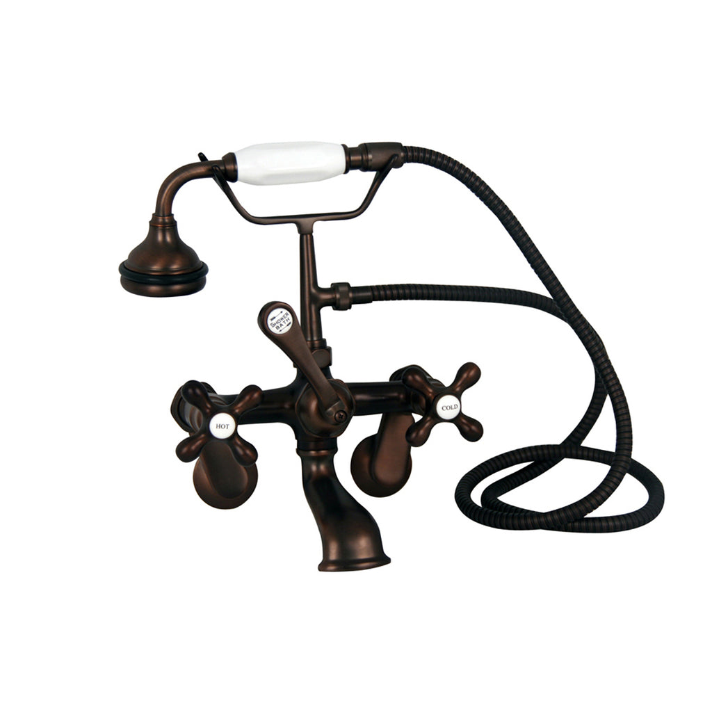 Beecher 60″ Cast Iron Roll Top Tub Kit – Oil Rubbed Bronze