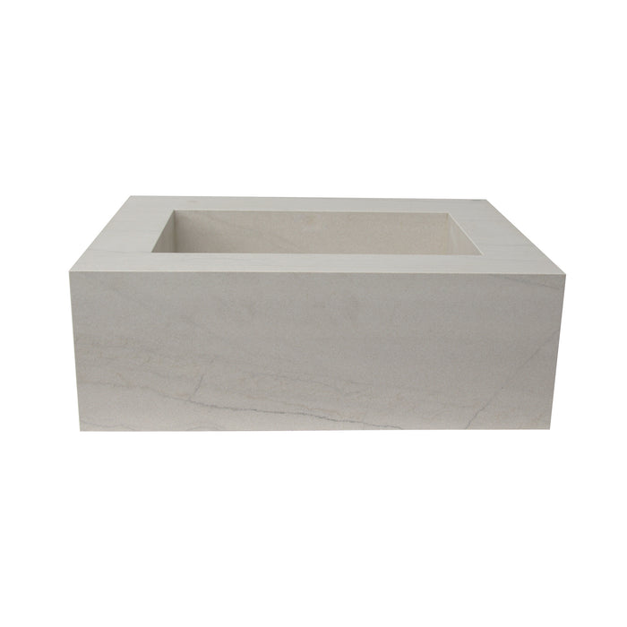 Precious 25" Wall-Hung Sink with Invisible Drain