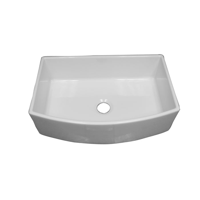 Gherdy 33" Fireclay Apron-Front Sink