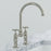 Harding Kitchen Bridge Faucet with Metal Cross Handles