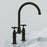 Harding Kitchen Bridge Faucet with Metal Cross Handles