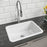 Orabella 27″ Drop-in/Undermount Fireclay Kitchen Sink