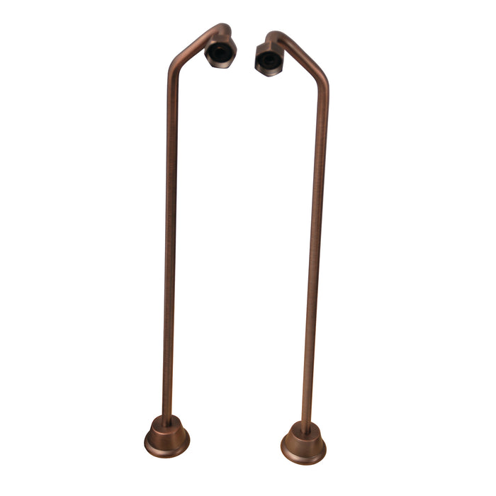 Bartlett 60" Cast Iron Roll Top Tub Kit-Oil Rubbed Bronze Accessories