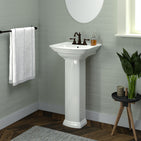 Washington 460 Pedestal Lavatory — Barclay Products Limited