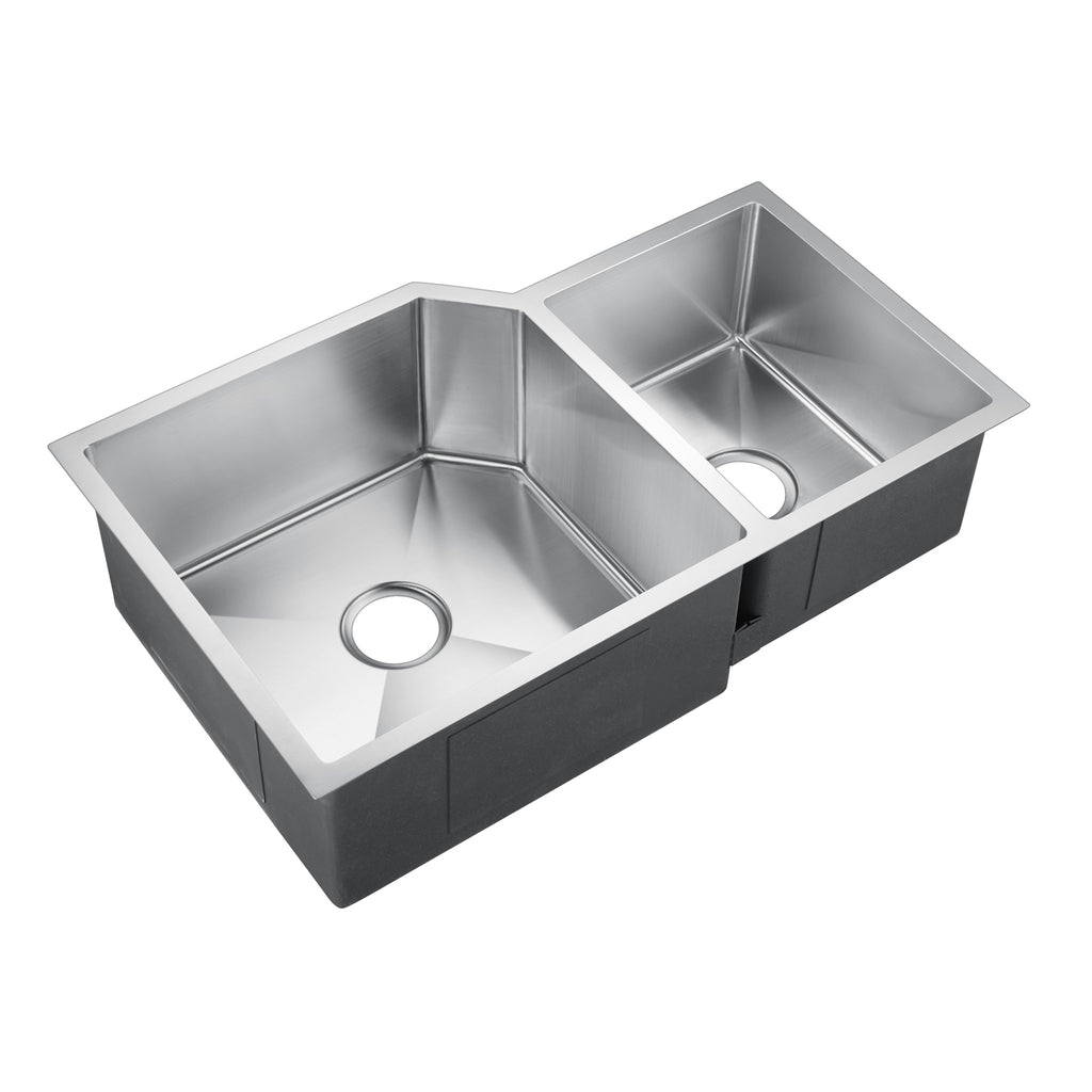 Laguna Double Bowl Stainless Kitchen Sink — Barclay Products Limited