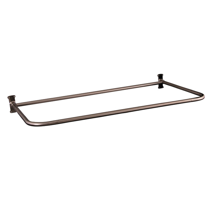 Icarus 67″ Cast Iron Slipper Tub Kit – Brushed Nickel Accessories