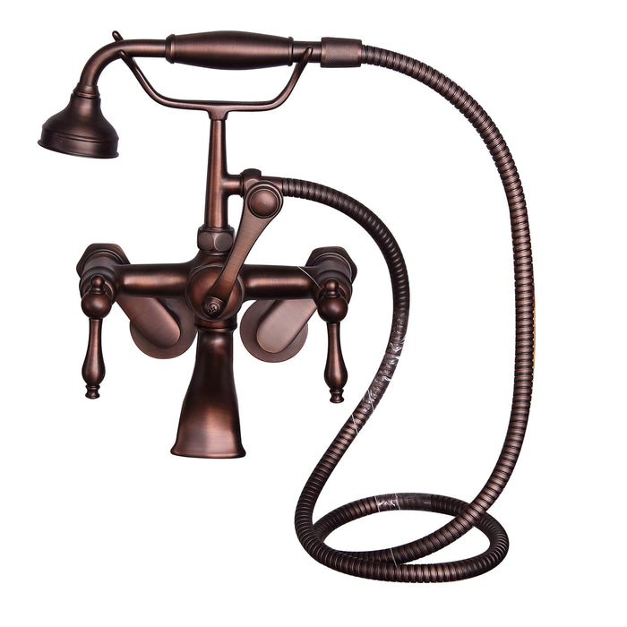 Brocton 65″ Cast Iron Roll Top Tub Kit – Oil Rubbed Bronze Accessories